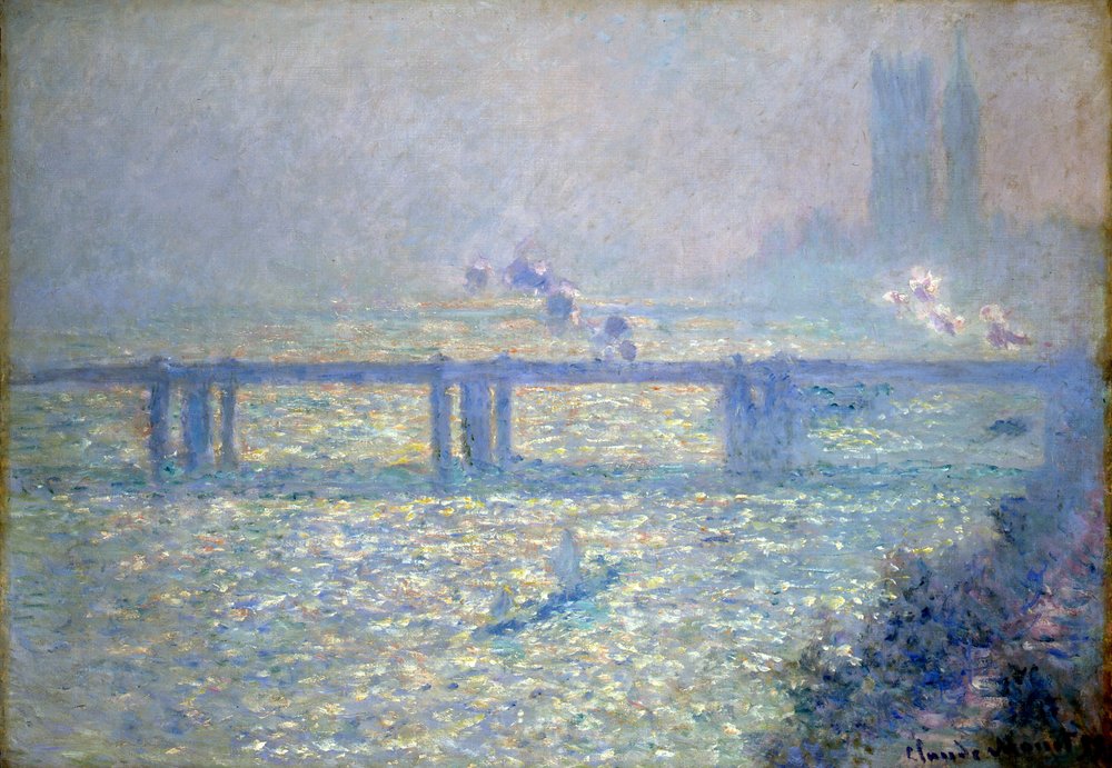 Claude Monet - The Thames at